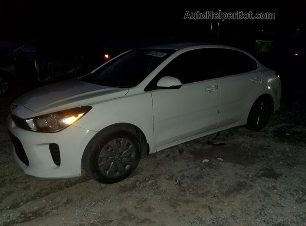 3KPA24AD7LE283564 2020 KIA RIO White Przód lewy