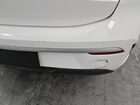 2023 Kia Rio Lx Белый vin: 3KPA24AD7PE615699 Damage: Rear Bumper, Broken, Replacement Required