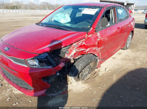 3KPA24AD9ME370786 2021 KIA RIO Красный Вид спереди