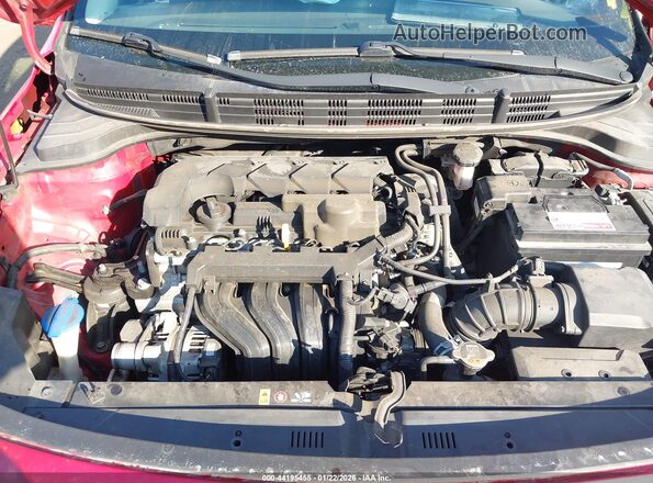 3KPA24AD9ME370786 2021 KIA RIO Красный Вид сзади