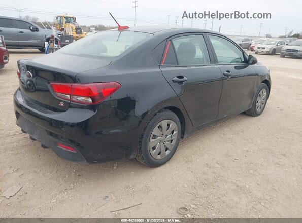 3KPA24ADXLE343725 2020 KIA RIO Black Trasero derecho