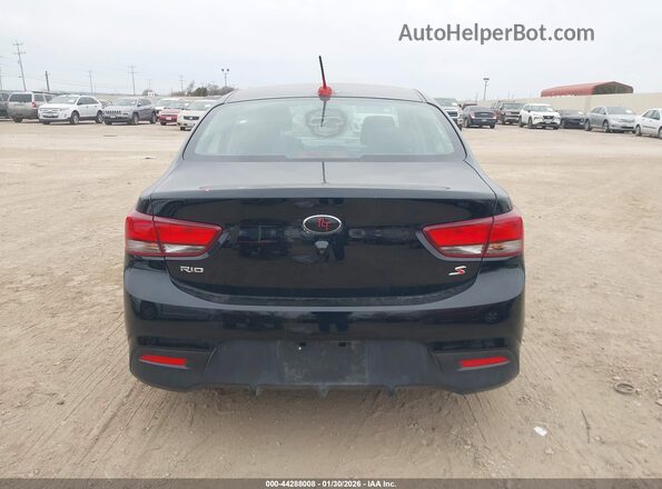 3KPA24ADXLE343725 2020 KIA RIO Black 