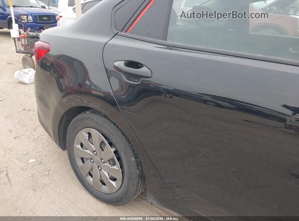 3KPA24ADXLE343725 2020 KIA RIO Black 