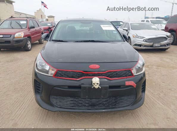 3KPA24ADXLE343725 2020 KIA RIO Black Vista del cuadro de instrumentos
