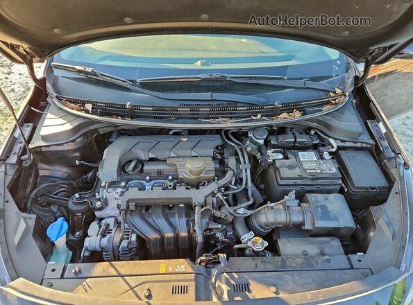 3KPA24ADXME378444 2021 KIA RIO Black Vista interior trasera