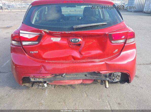 3KPA25AB8KE209900 2019 KIA RIO 5-DOOR Красный Вид спереди