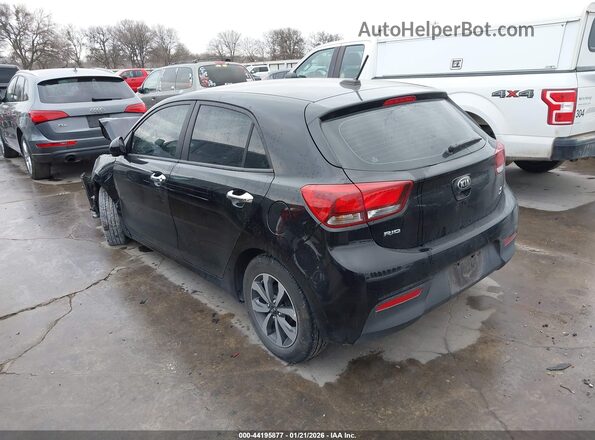 3KPA25AD0ME383948 2021 KIA RIO 5-DOOR Черный Задняя левая четверть
