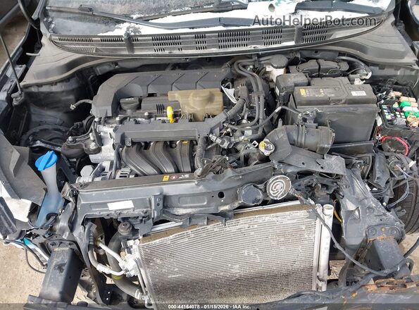 3KPA25AD1LE318427 2020 KIA RIO 5-DOOR Black Вид ззаду