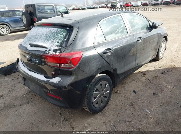 3KPA25AD1LE318427 2020 KIA RIO 5-DOOR Black Задня права чверть