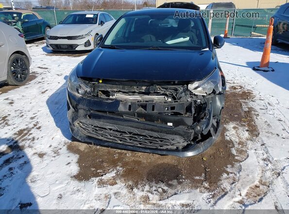 3KPA25AD1PE545980 2023 KIA RIO 5-DOOR Black Widok z przodu