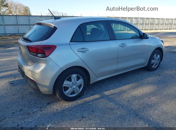 3KPA25AD2LE352683 2020 KIA RIO 5-DOOR Silver Tył prawy