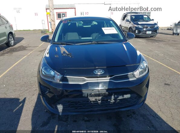3KPA25AD2ME431286 2021 KIA RIO 5-DOOR Black Вид щитка приладів