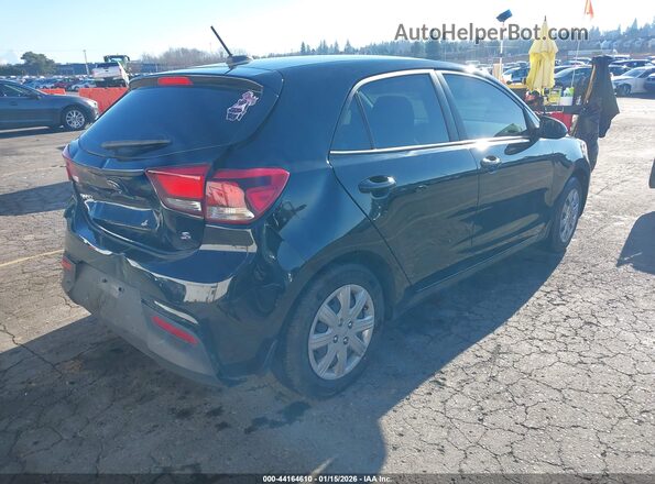 3KPA25AD2ME431286 2021 KIA RIO 5-DOOR Black Задня права чверть