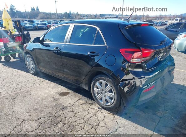 3KPA25AD2ME431286 2021 KIA RIO 5-DOOR Black Задня ліва чверть