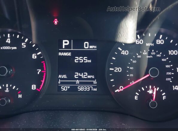 3KPA25AD6LE307326 2020 KIA RIO 5-DOOR Черный Вид задних сидений