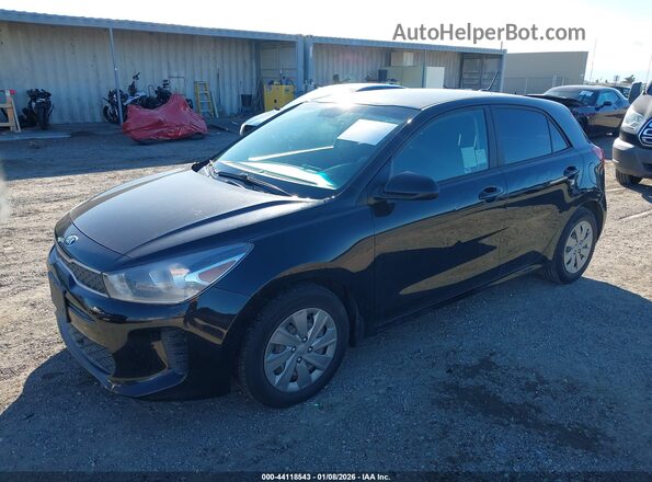 3KPA25AD6LE307326 2020 KIA RIO 5-DOOR Черный Передняя левая четверть