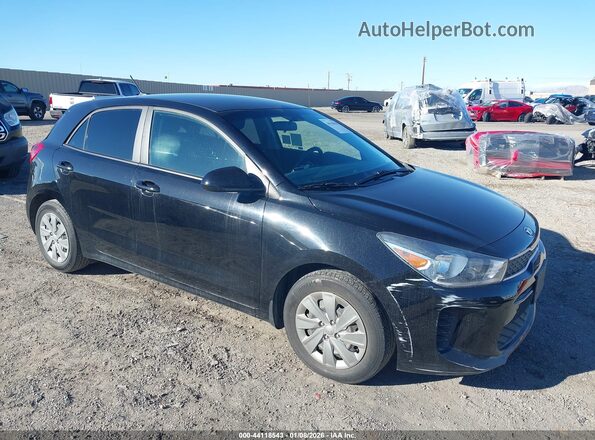 3KPA25AD6LE307326 2020 KIA RIO 5-DOOR Черный Передняя правая четверть