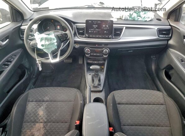 3KPA25AD6ME375367 2021 KIA RIO Black Vista del salpicadero