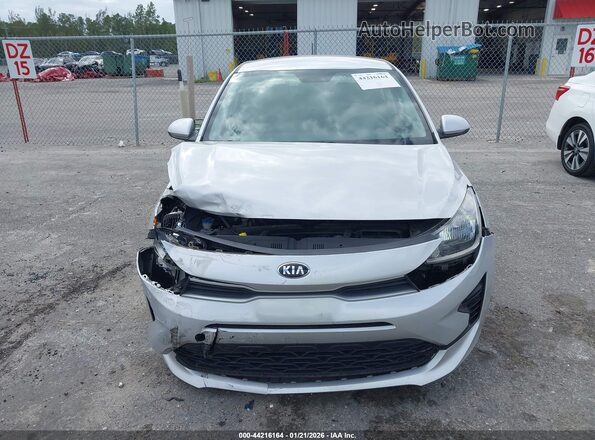3KPA25AD8ME433267 2021 KIA RIO 5-DOOR Серебряный Вид щитка приборов