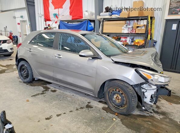 3KPA25ADXPE614035 2023 KIA RIO Серый Передняя правая четверть