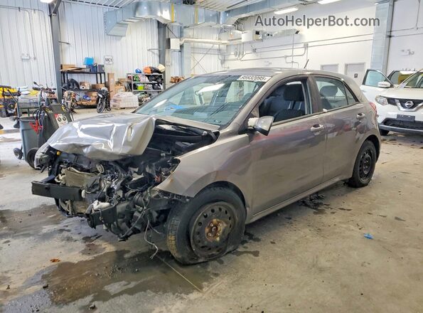 3KPA25ADXPE614035 2023 KIA RIO Серый Передняя левая четверть