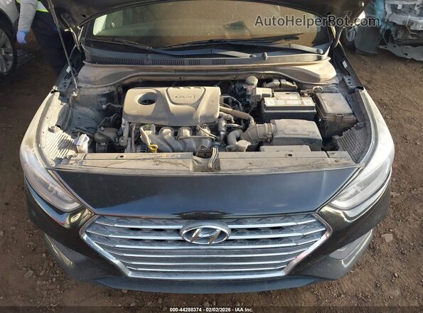 3KPC24A35KE063919 2019 HYUNDAI ACCENT Черный Вид сзади