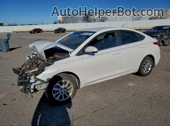 3KPC24A60NE166454 2022 HYUNDAI ACCENT Белый Передняя левая четверть