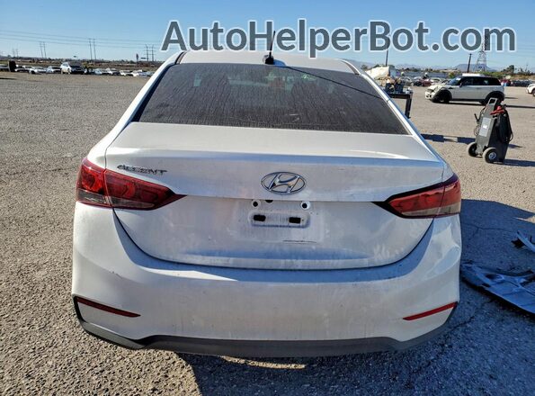 3KPC24A60NE166454 2022 HYUNDAI ACCENT Белый Вид сзади