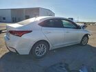 2022 Hyundai Accent Se Белый vin: 3KPC24A60NE166454