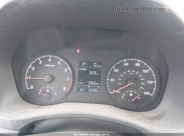 3KPC24A61LE099697 2020 HYUNDAI ACCENT Gray Հետևի նստատեղերի տեսք