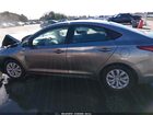 2021 Hyundai Accent Se Серый vin: 3KPC24A62ME133681