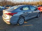 2022 Hyundai Accent Se Серебряный vin: 3KPC24A64NE155019