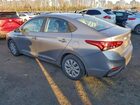2022 Hyundai Accent Se Серебряный vin: 3KPC24A64NE155019