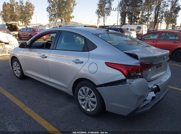 3KPC24A65ME130497 2021 HYUNDAI ACCENT Серебряный Задняя левая четверть