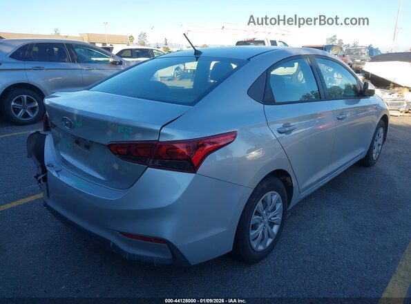 3KPC24A65ME130497 2021 HYUNDAI ACCENT Серебряный Задняя правая четверть