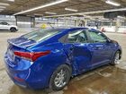 2021 Hyundai Accent Se Синий vin: 3KPC24A65ME147607