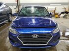 2021 Hyundai Accent Se Синий vin: 3KPC24A65ME147607 Damage: Left Head Lamp, Faded, Repair Required