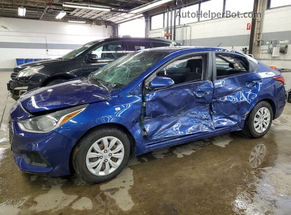 3KPC24A65ME147607 2021 HYUNDAI ACCENT Синий 