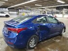 2021 Hyundai Accent Se Синий vin: 3KPC24A65ME147607 Damage: Right Qtr Panel, Dent(S) W/ Paint Dmg, > 12 Inches
