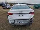 2021 Hyundai Accent Se Белый vin: 3KPC24A66ME141184