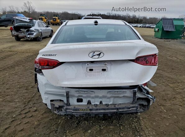 3KPC24A66ME141184 2021 HYUNDAI ACCENT Белый Вид сзади