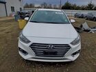 2021 Hyundai Accent Se Белый vin: 3KPC24A66ME141184