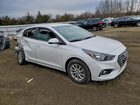 2021 Hyundai Accent Se Белый vin: 3KPC24A66ME141184