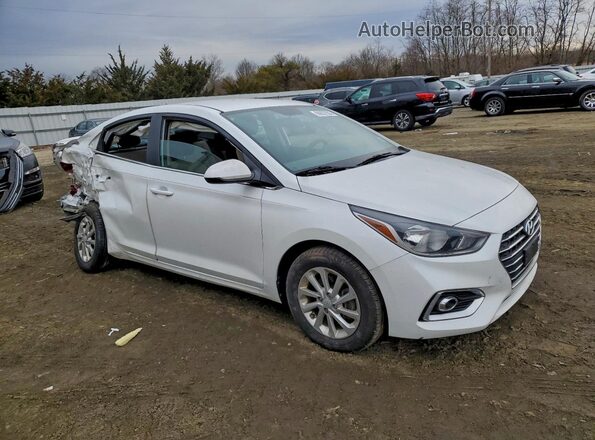 3KPC24A66ME141184 2021 HYUNDAI ACCENT Белый Передняя правая четверть