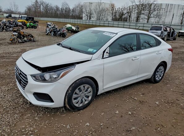 3KPC24A66NE172064 2022 HYUNDAI ACCENT Белый Передняя левая четверть