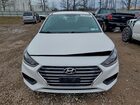 2022 Hyundai Accent Se Белый vin: 3KPC24A66NE172064