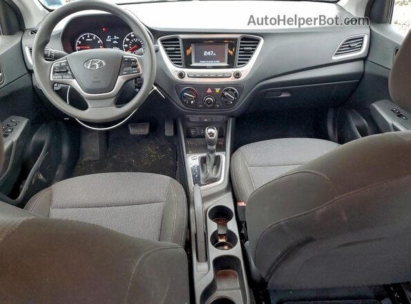 3KPC24A66NE172064 2022 HYUNDAI ACCENT Белый Вид панели приборов