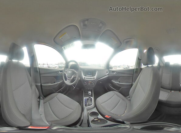 3KPC24A66NE172064 2022 HYUNDAI ACCENT Белый Панорамный вид салона 360°