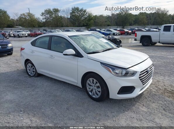 3KPC24A66NE183551 2022 HYUNDAI ACCENT Белый Передняя правая четверть