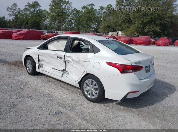 3KPC24A66NE183551 2022 HYUNDAI ACCENT Белый Задняя левая четверть